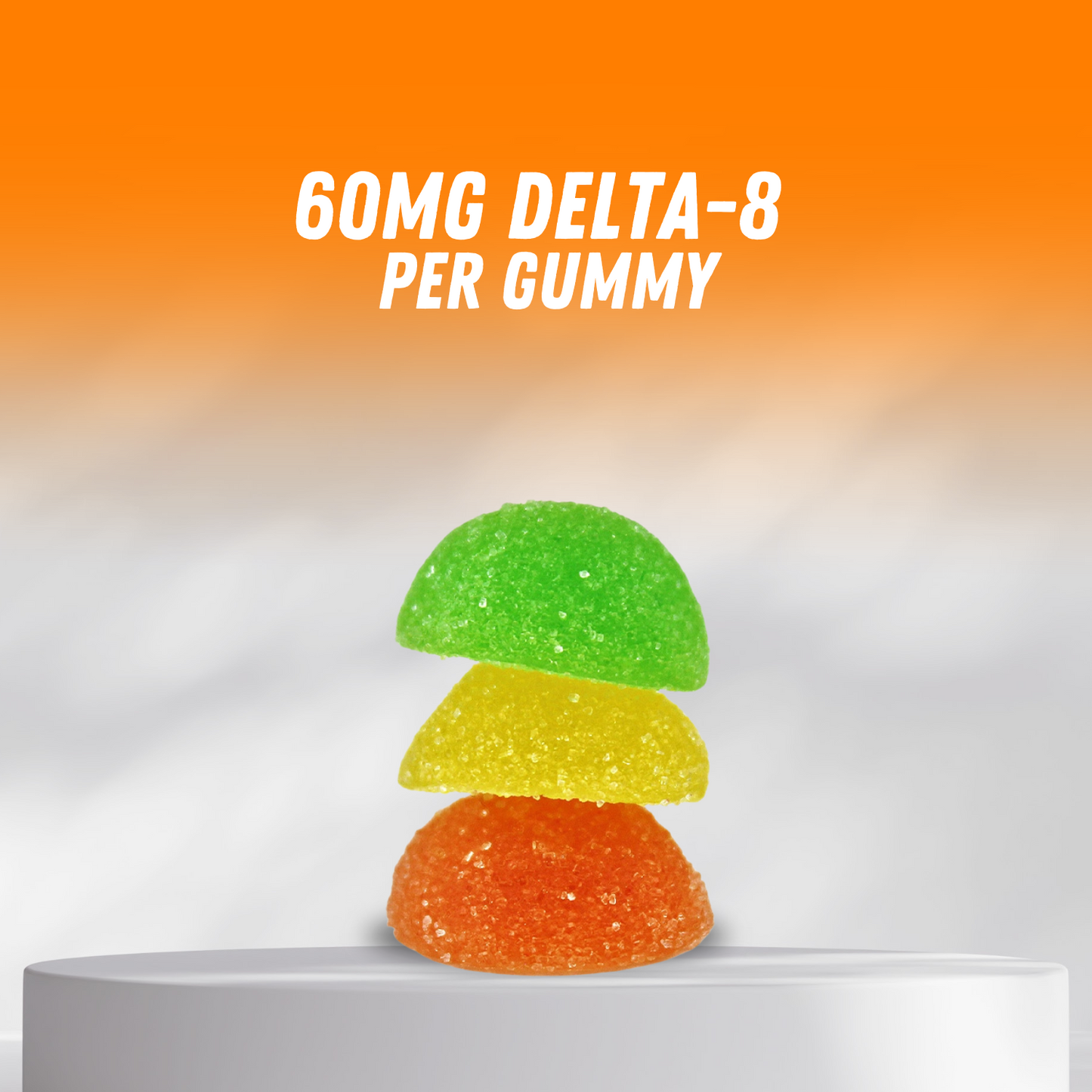 Delta-8 Gummies: Caribbean | Vegan