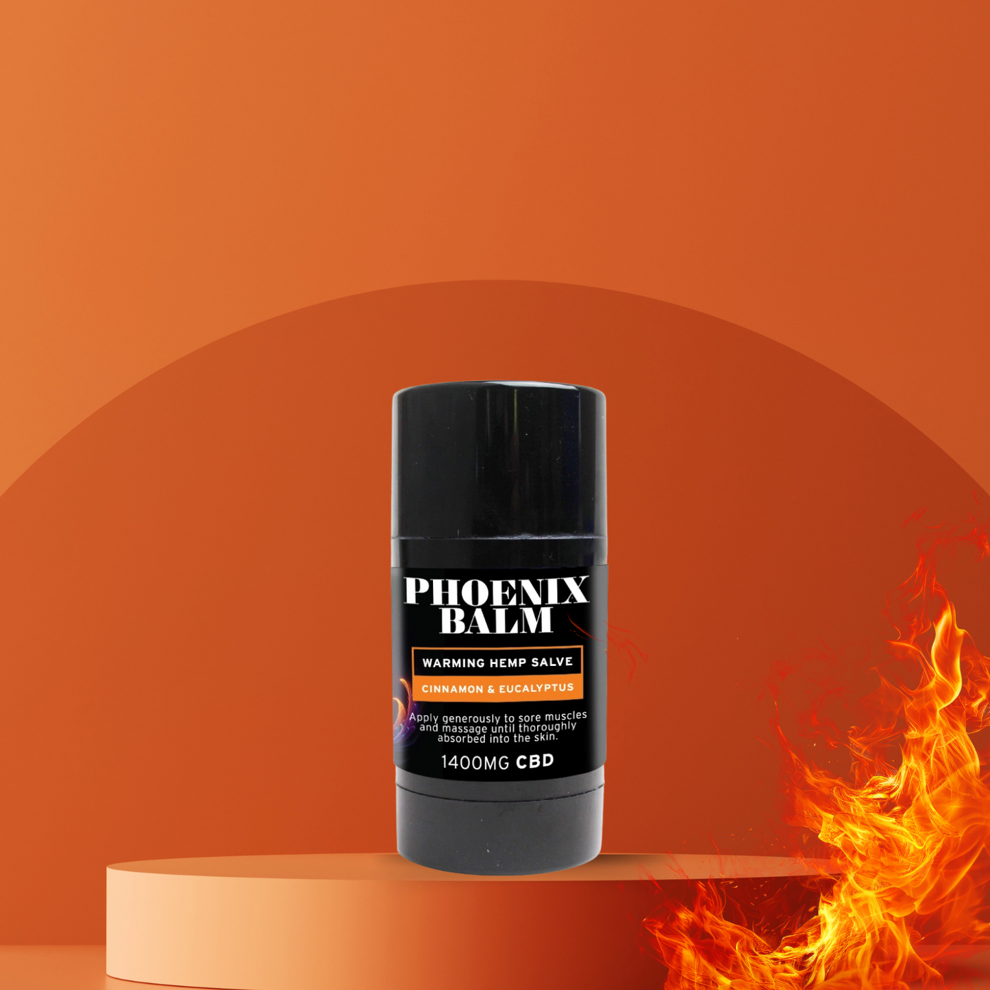 Fire Phoenix CBD Roll-On Balm – 1400mg CBD